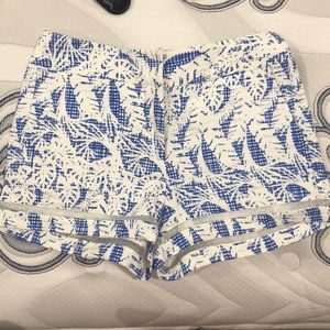 Linen pattern shorts!